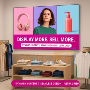 Product of Digitos Technology, indoor LED Wall